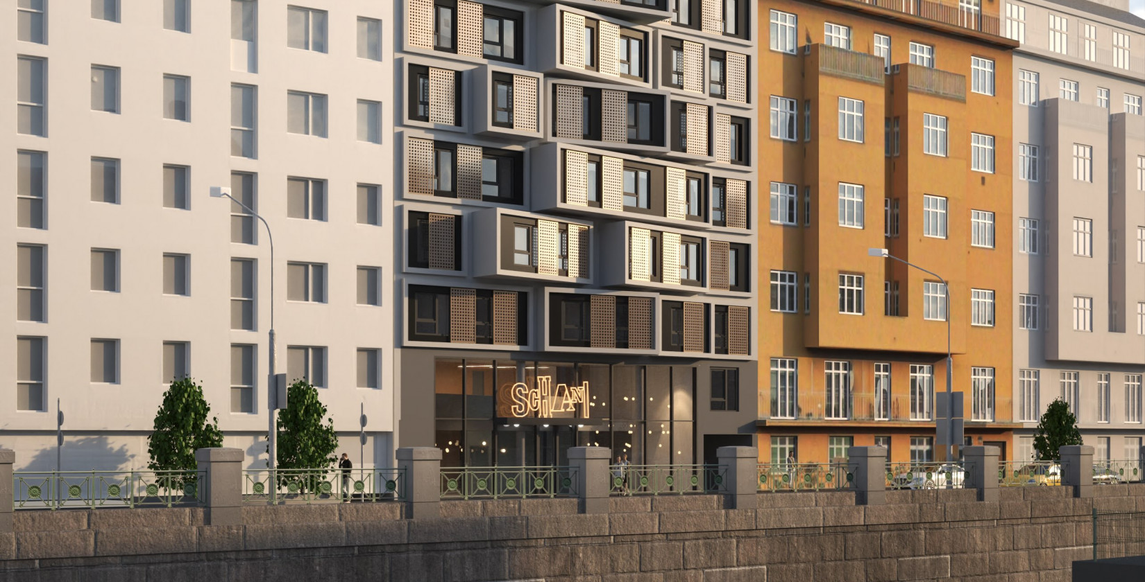 Außenansicht des Hotel Schani Naschmarkt