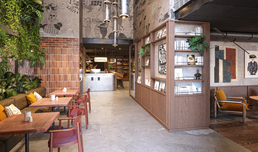 Lobby at Hotel Schani Naschmarkt