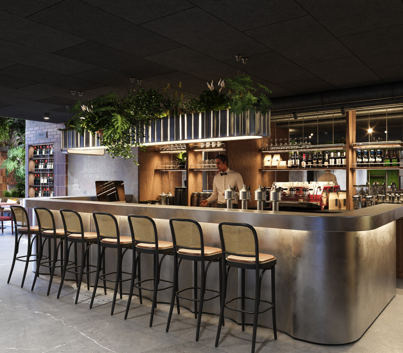 Bar im Hotel Schani Naschmarkt
