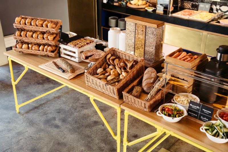 Brot & Gebäck am Frühstücksbuffet