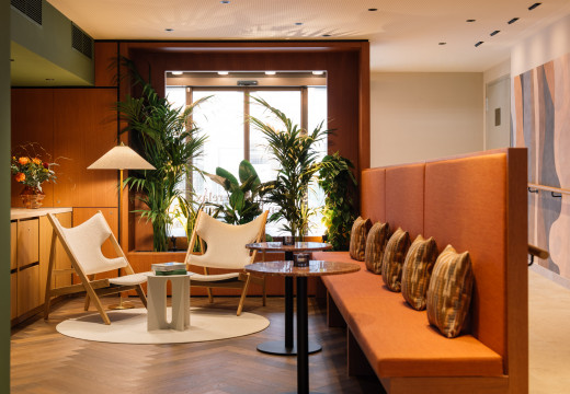 Eingangsbereich im Hotel Schani City