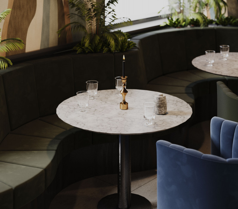 Gemütliche Sitzecke in der Lobby des Hotel Schani City