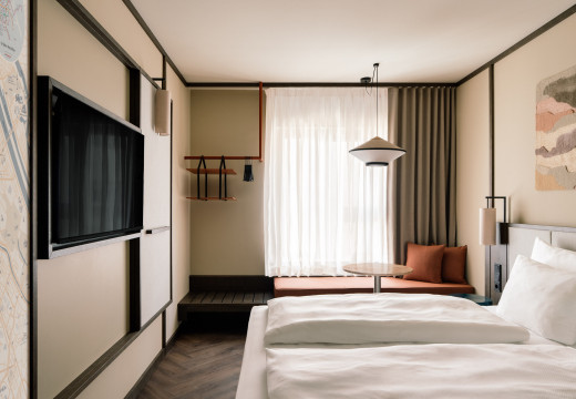 Doppelzimmer im Hotel Schani City