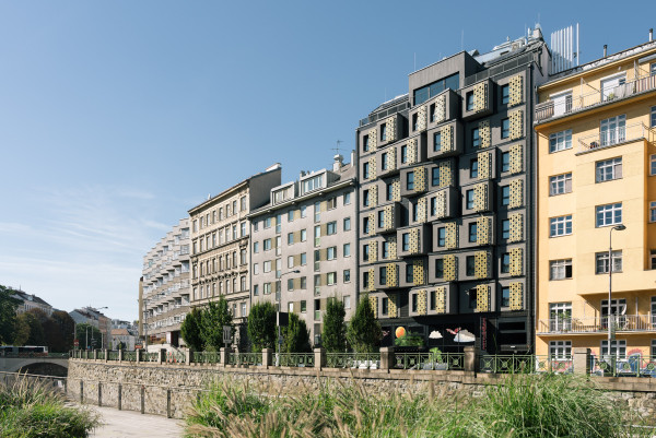 Außenansicht des Hotel Schani Naschmarkt