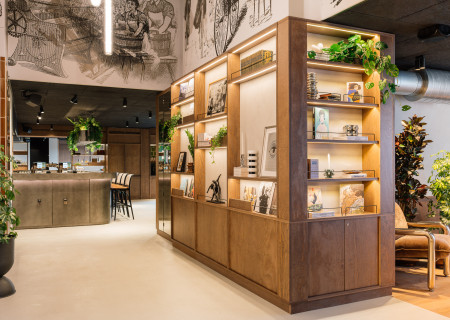Lobby und Rezeption im Hotel Schani Naschmarkt