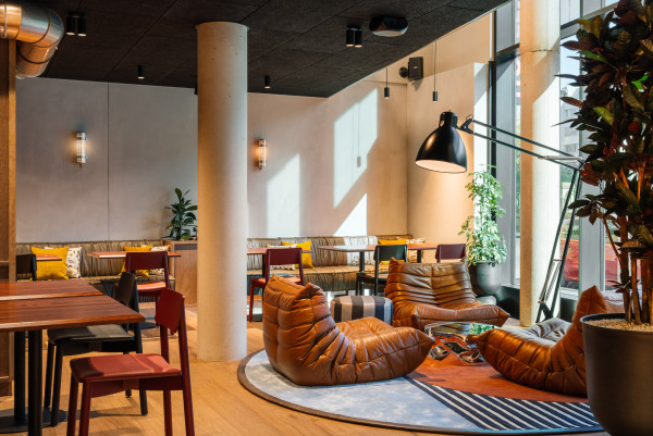 Lounge im Hotel Schani Naschmarkt