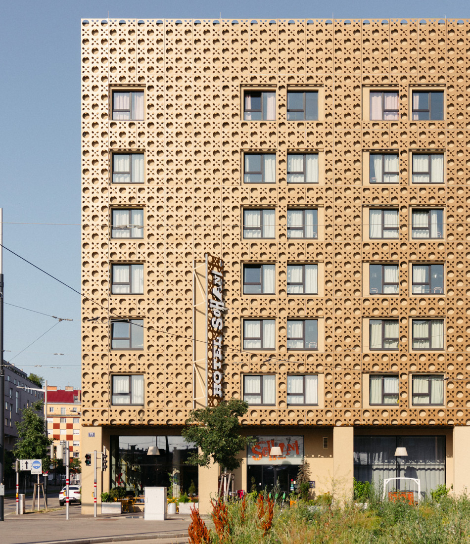 Außenansicht des Hotel Schani Wien