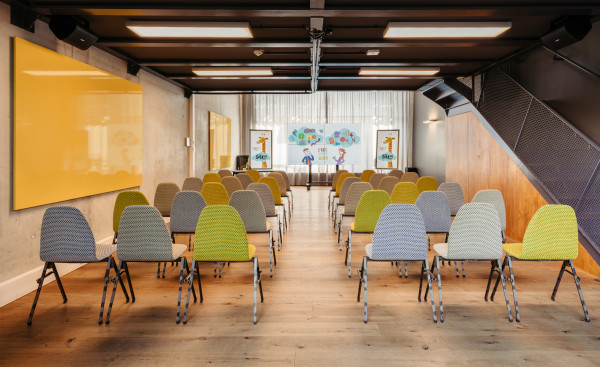 Meeting room with Cinema seating in the conference room