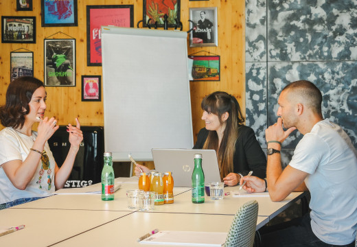 Heller Seminarraum im Hotel Schani Wien Hauptbahnhof