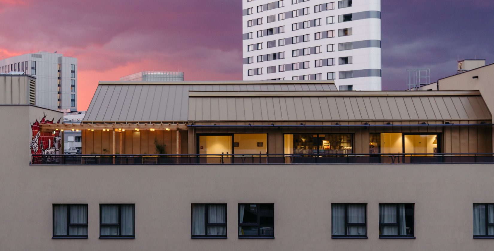 Außenansicht des Hotel Schani Wien