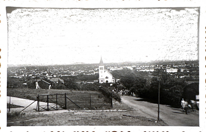 Ausblick Bio-Hotel Schani Wienblick früher
