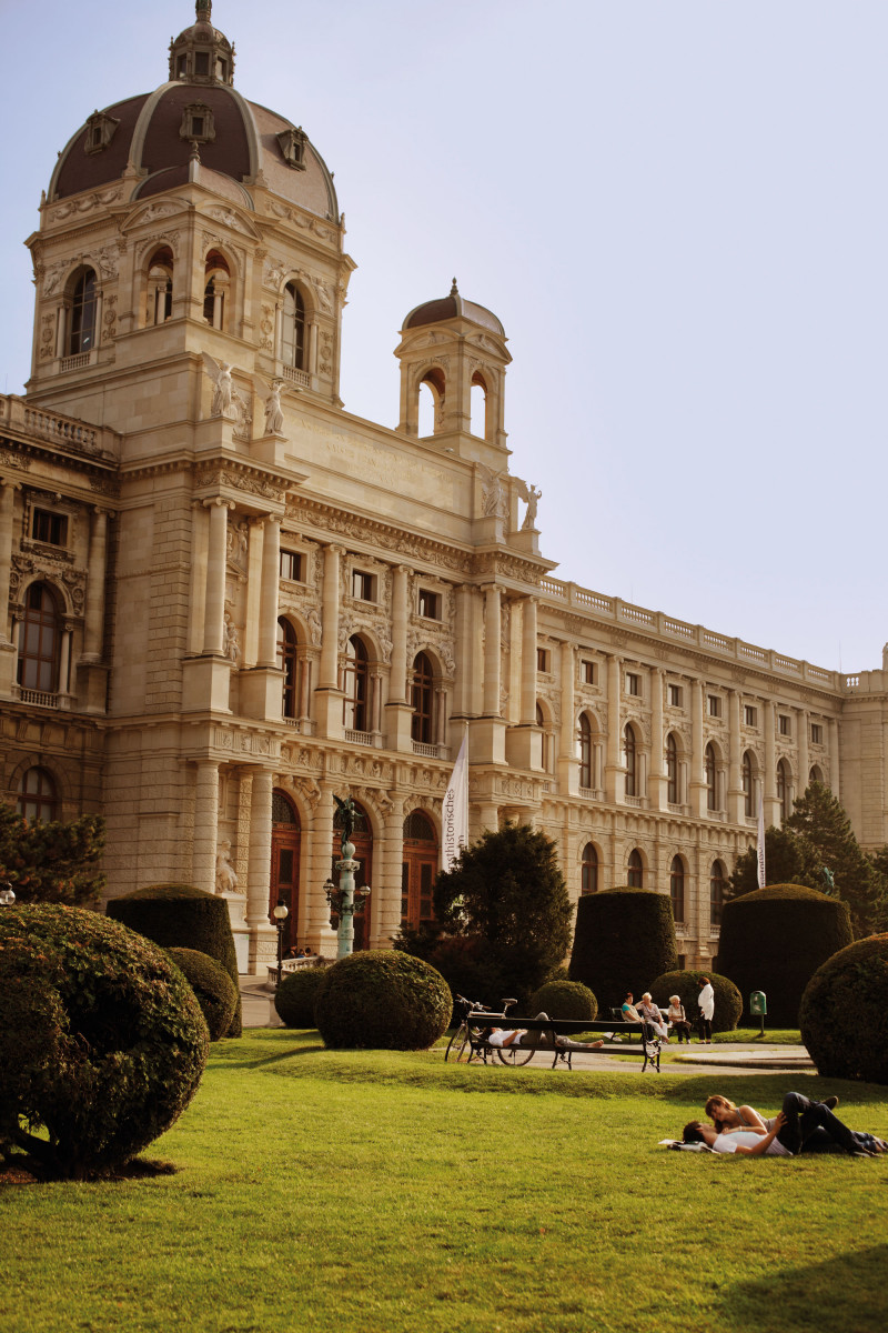 Exterior view of the Museum of Art History in Vienna
