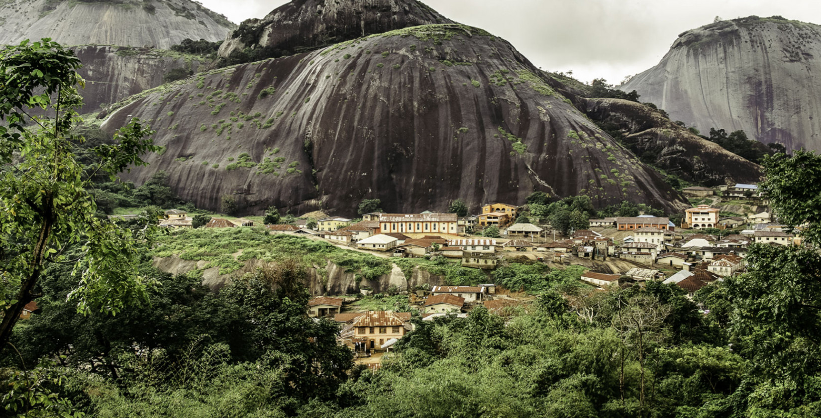 Idanre Hills in Nigeria 