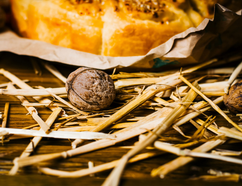 Cesnica (besonderes Brot zu Weihnachten in Serbien)