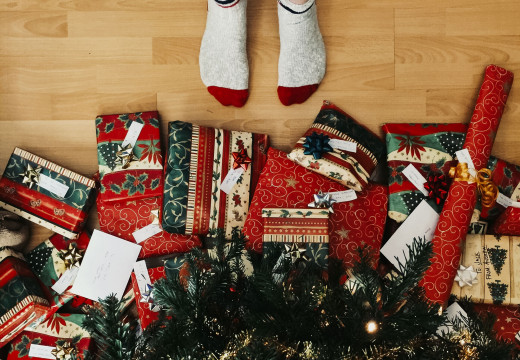 Geschenke unter dem Christbaum